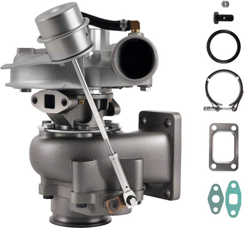 Billet Turbolader T3/T04E for Audi vw 1.8T VR6 .63 ar v Band universal chra