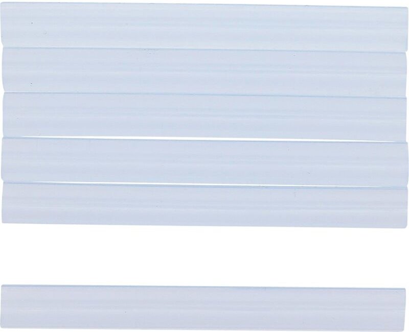 Heißklebe-Patronen transparent ø 11 mm, 100 mm 6-tlg.