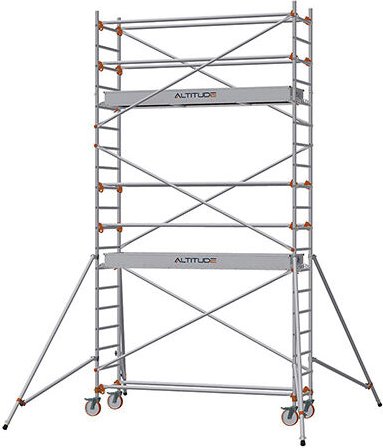 Rollgerüst 2 Bühnen - Max. Arbeitshöhe 6.90m - 613815