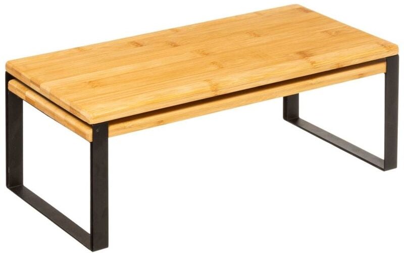 5five Simply Smart - 2 ausziehbare regale nera aus bambus - 5five