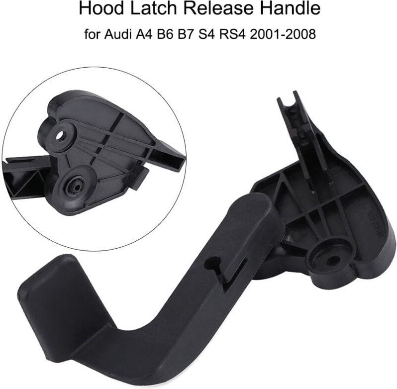 Zoternen - Auto-Motorhaubenentriegelungshebel-Verriegelungsgriff für Audi A4 B6 B7 S4 RS4 2001-2008 8E1 823 533 b