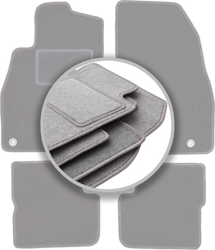 Graue Automatten für: Opel Corsa D Fließheck (2006-2015)