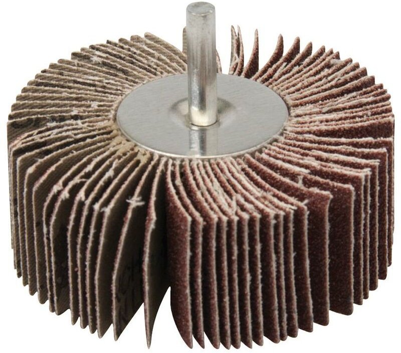 Lamellenschleifrad 80 mm, 80er-Körnung