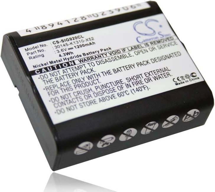 Vhbw - Akku (1200 mAh, 3,6 v, NiMH) kompatibel mit Siemens Megaset 940, 960, 950, S42, S100 schnurlos Festnetz Telefon