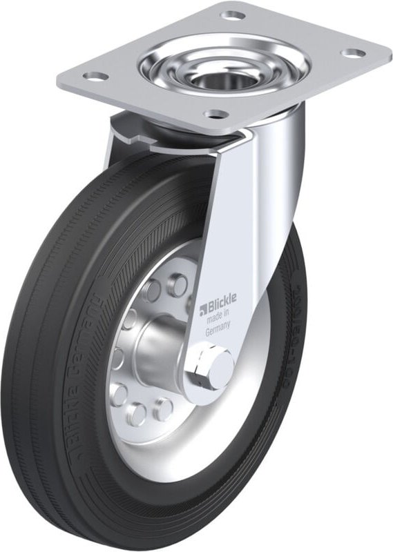 277749 le-ve 200R Lenkrolle Rad-Durchmesser: 200 mm Tragfähigkeit (max.): 205 kg 1 St. - Blickle