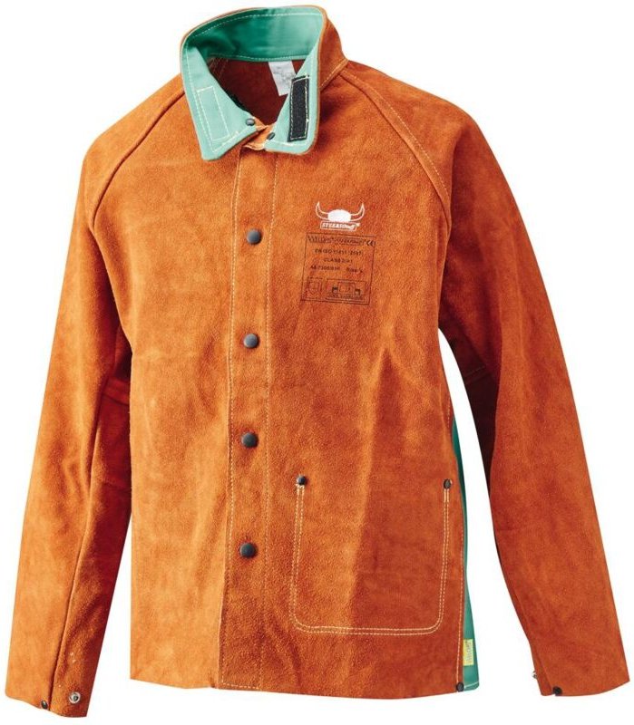 Schweißerlederjacke mit proban - Rücken Nr. 44-7300/P Gr. l - Weldas