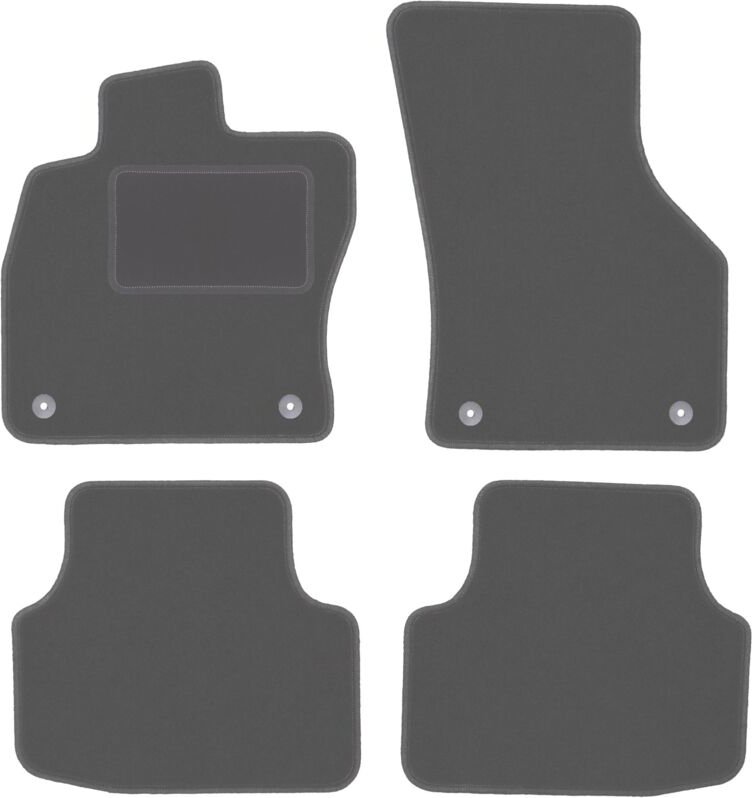 Graphit-Fußmatten für: Audi A3 8Y IV Limousine, Liftback, Kombi, Avant (2020-)