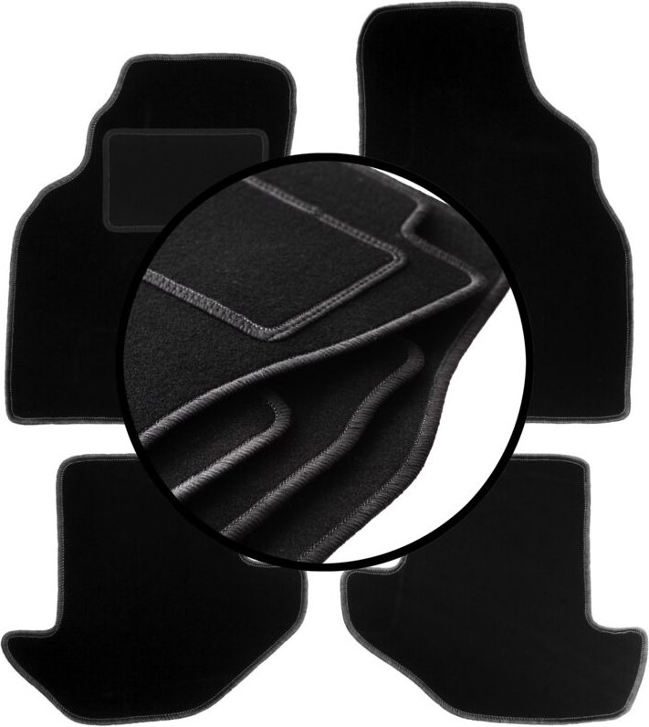 Komplettset Veloursmatten für: Ford Puma Coupé (1997-2001)