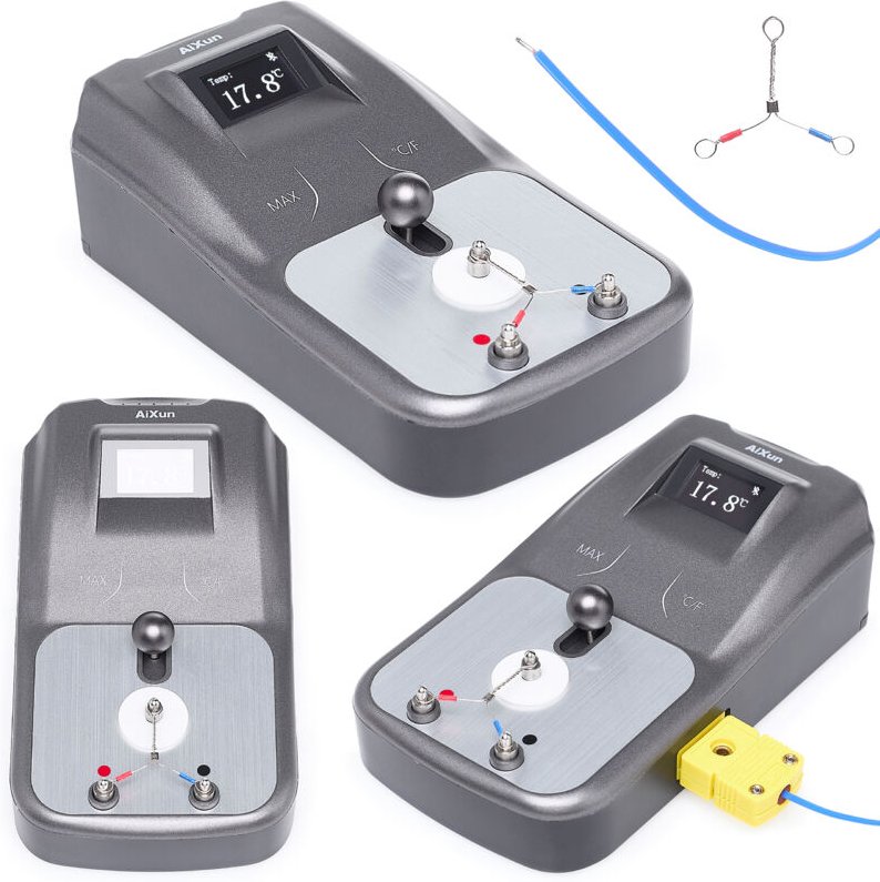 Thermometer zum Kalibrieren von Aixun DT01-Lötspitzen