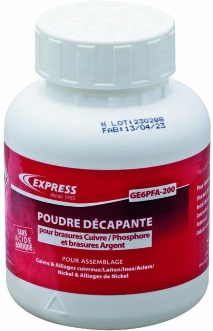 Thumbnail - Guilbert Express - express Dekupierpulver 200 g - Kupfer/Phosphor-Silber Lötmittel - GE6PFA-200