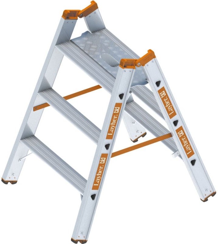 Layher Schwerlasttritt Topic 1043 3 Stufen