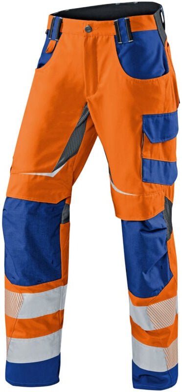 Kübler Sommerhose reflectiq psa 2 warnorange/kbl.blau Gr. 26