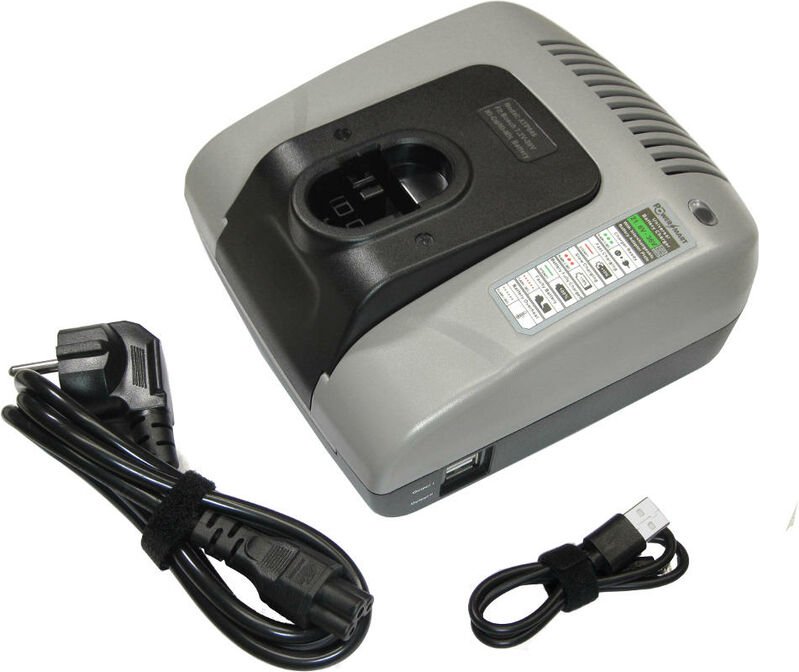 Trade-shop - Akku Ladegerät 7,2V-24V 2A Ladestation Ni-MH/Ni-Cd für Bosch 3615K 3650K ahs 3 Accu ahs a Accu asb 96 P-2 g...