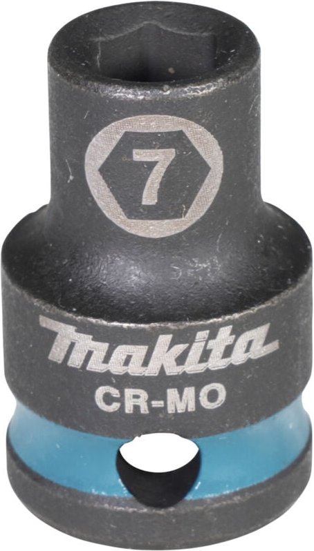 E-15883 Steckschlüssel 3/8" SW7 Impact Black kurz - Makita