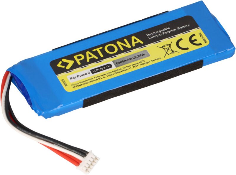 Patona - Akku f. jbl Pulse 3 jbl 2017DJ1714 jbl APJBLPUESE3 jbl P5542100-P