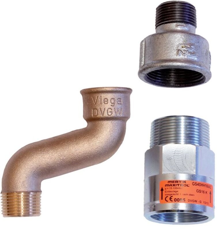 Vaillant - Install.-Set Kaskade-Gas für vc 806-1206/5-5 Reihe in Reihe