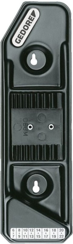 H 6-8 l Plastikhalter leer für 8 Schlüssel No. 6