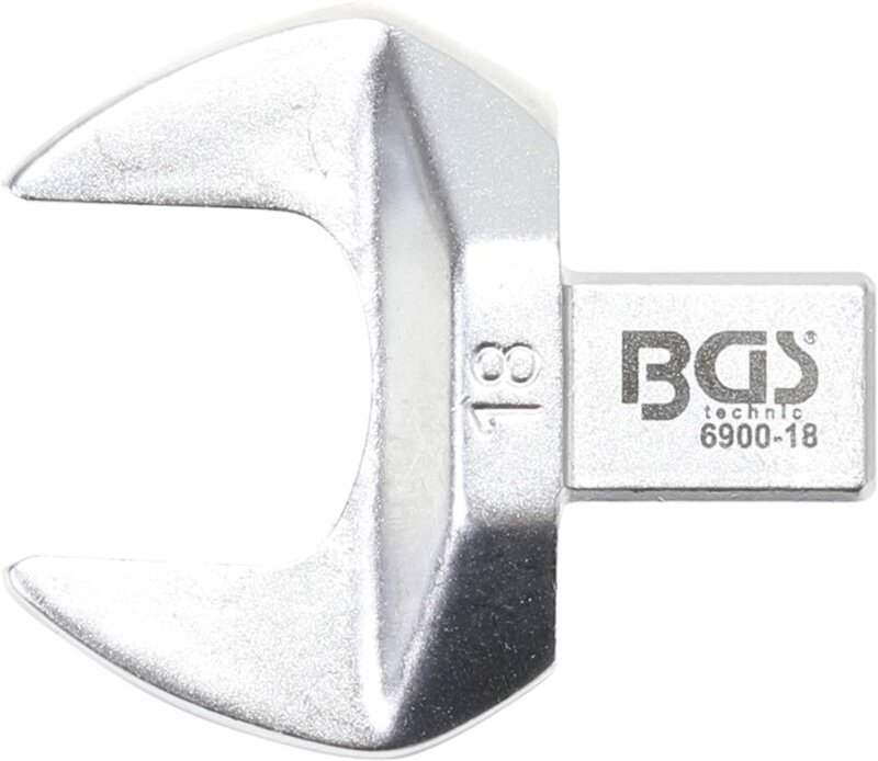 Bgs Technic - Einsteck-Maulschlüssel 18 mm Aufnahme 9 x 12 mm
