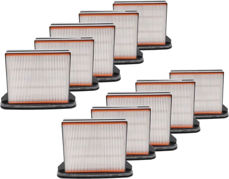 10x Staubsaugerfilter Ersatz für Starmix 416069, 4300, 4300FKP, 416038FK für Staubsauger - HEPA-Faltenfilter-Nassfilter ...
