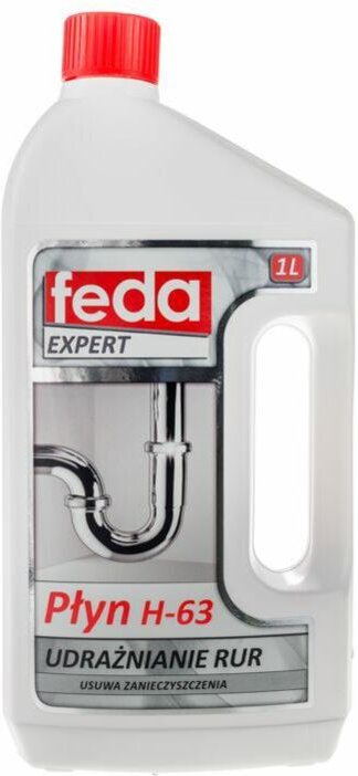 Feda płyn udrażnianie rur h-63 1.0l