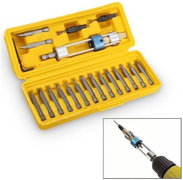 20-teiliges Bohrerset für Zimmerei-Lochbohrer