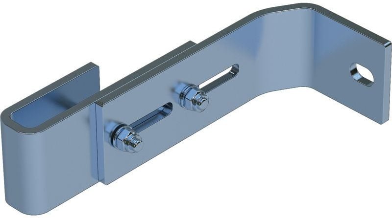 Zarges Wandhalter verstellbar 150-190mm Edelstahl