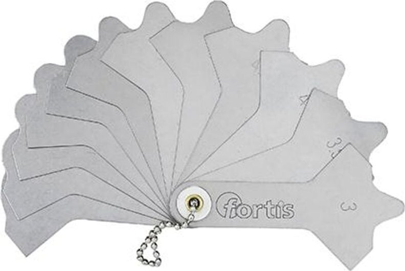 Fortis Schweißnahtlehre 3-12mm