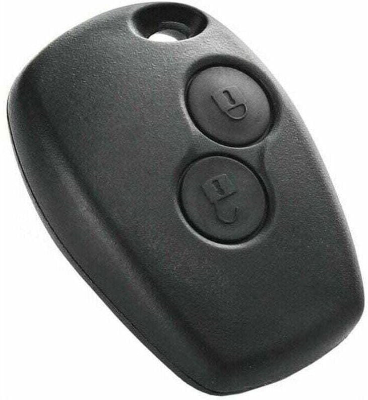 Carcasa de llave a distancia compatible con Renault Dacia Sandero Duster Lodgy Logan Dokker 2 botones