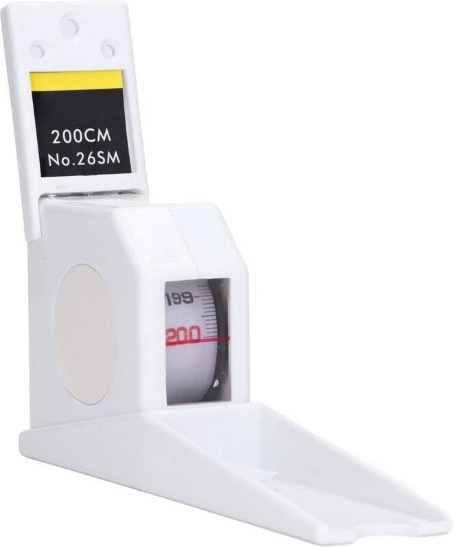 Zoternen - 200cm Höhenmesser Messhöhe Lineal Höhenmesser Heimgebrauch Wandmontiertes Einziehbares Maßband Meter,Andere M...