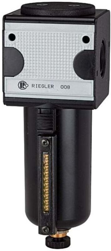 Riegler Vorfilter »multifix«, mit Metallbehälter, 0,3 µm, BG 1, G 1/4