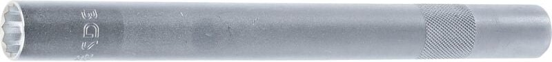 Bgs Technic - Zündkerzen-Einsatz Zwölfkant, extra lang Antrieb Innenvierkant 10 mm (3/8') sw 18 mm