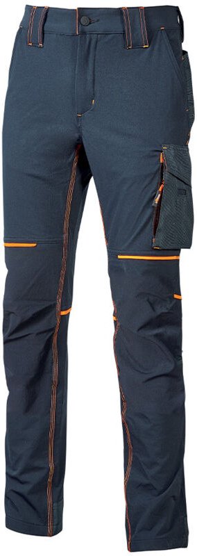 Thumbnail - Arbeitshose aus Stoff WORLD - Blau 3XL - FR (52/54) - EU (58/60)