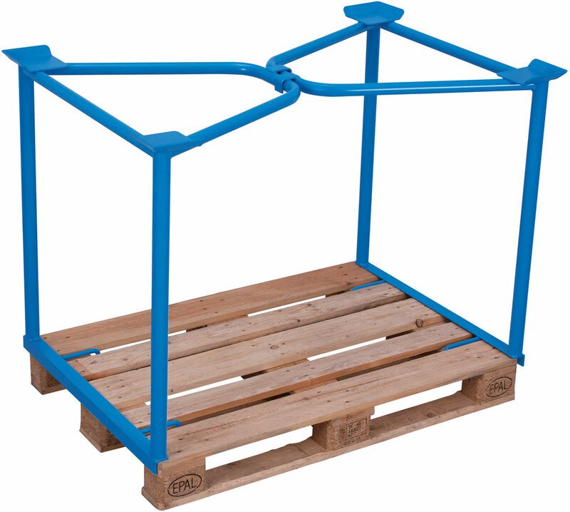 VARIOfit Palettenaufsatz Typ 65 aus Stahl 1200x1000mm Maße, 1000mm Höhe