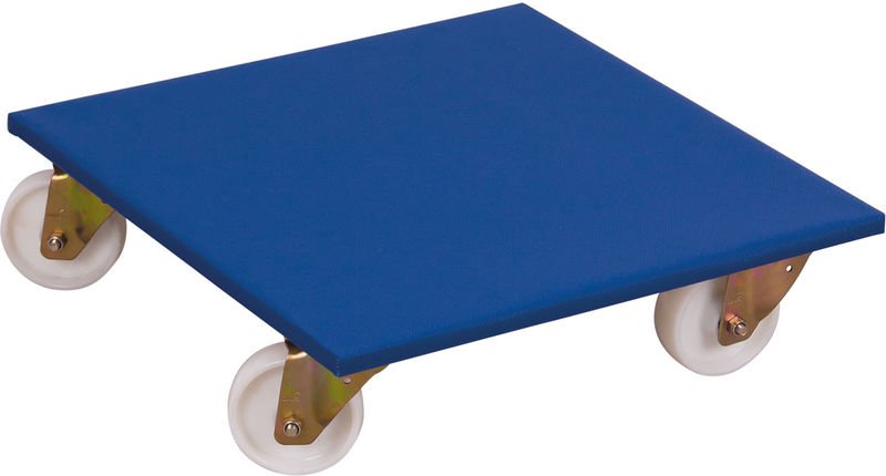 VARIOfit Möbelhund 900kg Traglast Kunststofflenkrollen 600x600x175mm