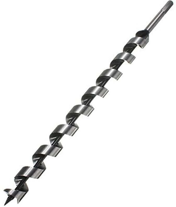 Thumbnail - CHOYCLIT 16 × 460 mm Sechskantschaftspitze Brad Point Bohrer Schneckenbohrer Spiralbohrer Holzbohrwerkzeug (Durchmesser:...