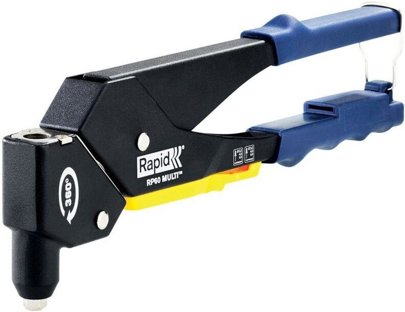 Blindnietzange mit drehbarem Kopf 360° RP60 Multi - Blisterpackung Rapid isaberg - 5001126