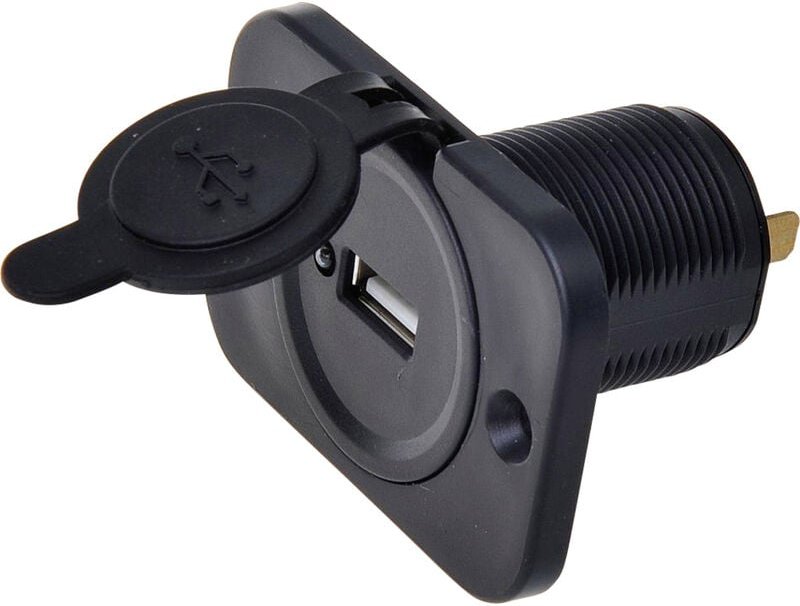 IWH - usb Einbau-Steckdose 12/24 Volt 2100mA Belastbarkeit Strom max.=2.1 a 12 oder 24 v/dc