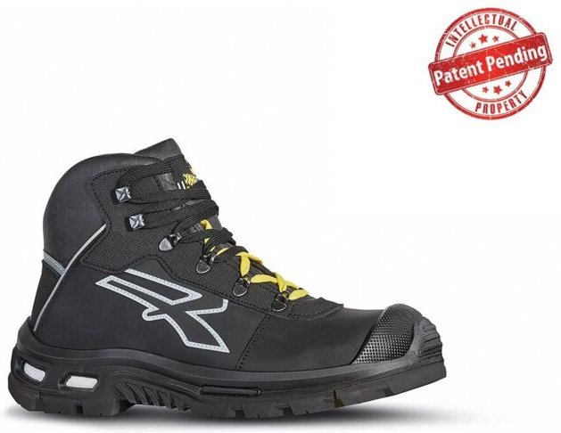 Thumbnail - Hochsicherheitsstiefel SILVER ESD S3 CI SRC - Schwarz 45