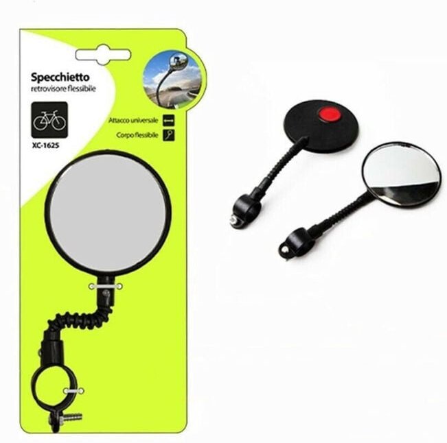 Trade Shop Traesio - Trade Shop - universal flexible körper rückspiegel für fahrrad fahrrad XC-1625 -