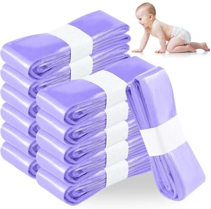 12er-Pack Windeleimer-Nachfüllpackungen, Windeleimer und Nachfüllpackung, großes Fassungsvermögen, antibakteriell, geruc...