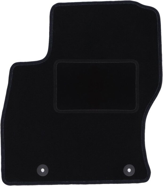 Fahrermatte schwarz für: Ford Focus MK2 Kombi, Limousine, Fließheck (2004-2011)