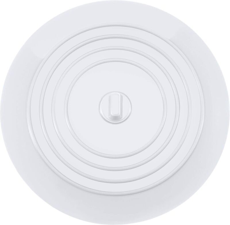 Badewannenstopfen, Silikon-Abflussstopfen, Küchenspülen-Stopper, 15,3 cm Durchmesser, für Küchen, Badezimmer und Wäscher...