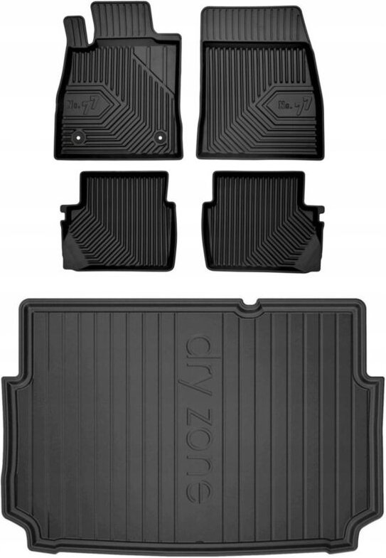 Thumbnail - SET 77 Ford Fiesta Mk8 Active d Fußmatten und Matte