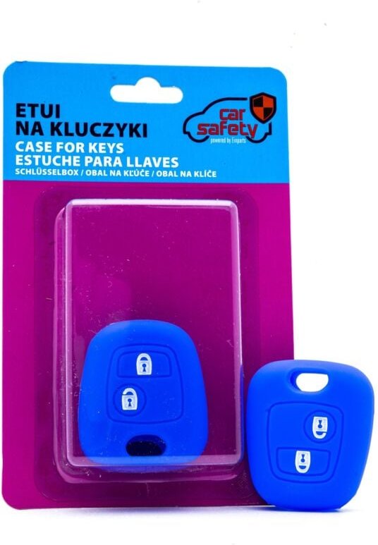 Silikonhüllen Schlüsselanhänger Cover für Citroen Peugeot Toyota