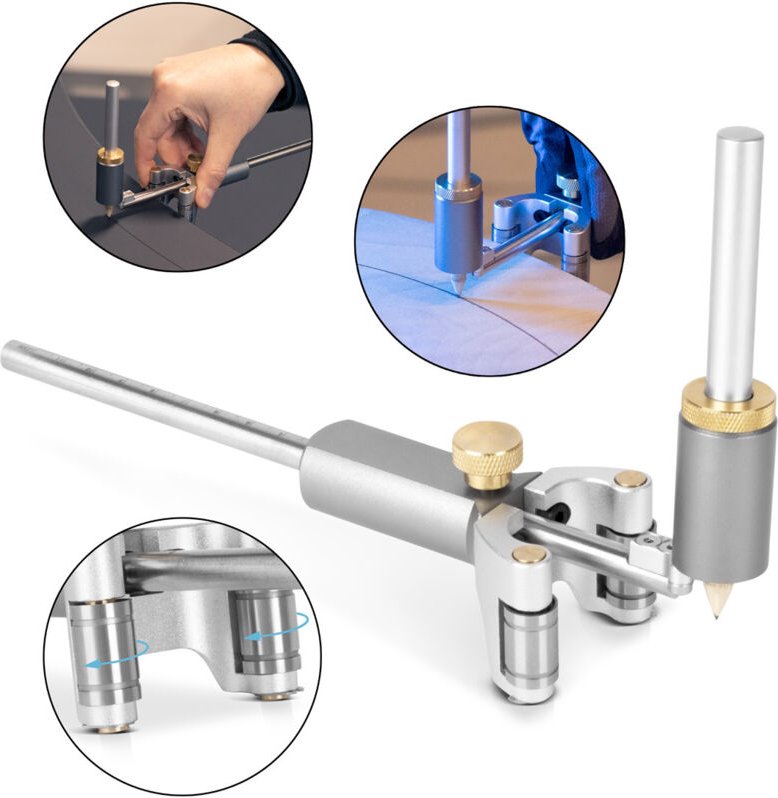 Stahlwerk - Anreißwerkzeug Markierungswerkzeug Markierungslehre Streichmaß