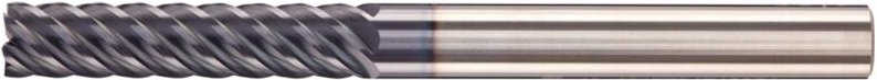 Schaftfräser extralang vhm AlTiN+ Z6