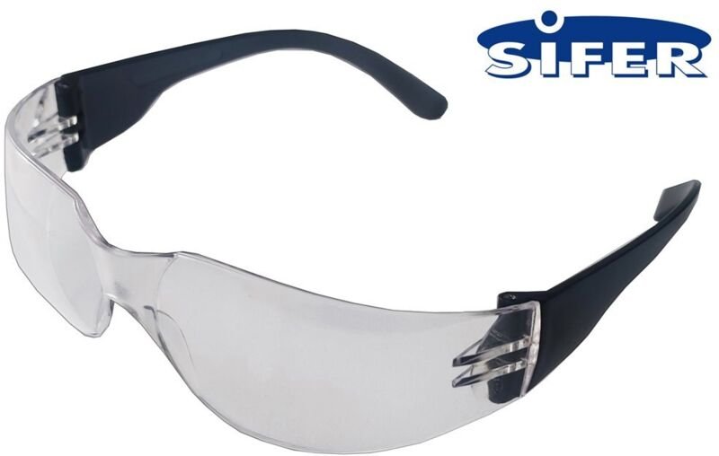 Transparente polycarbonat-sicherheitsbrille KM2100-3 - Sifer