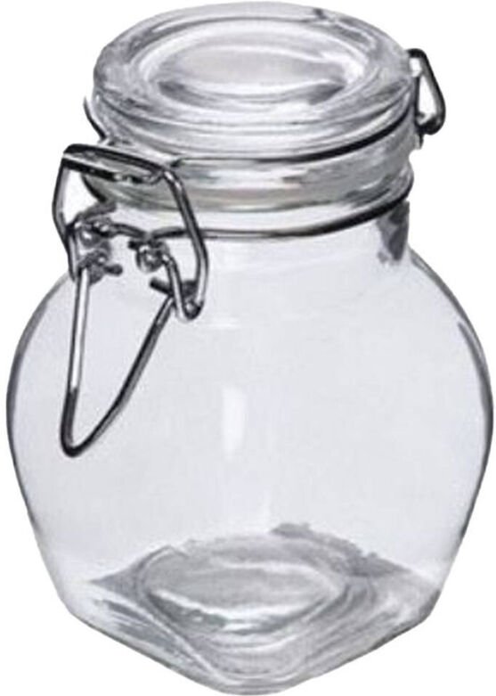 Trade Shop Traesio - Trade Shop - set 12 pz barattolino vasetto mit ermettic tapposition spezie in vetro 90ML -