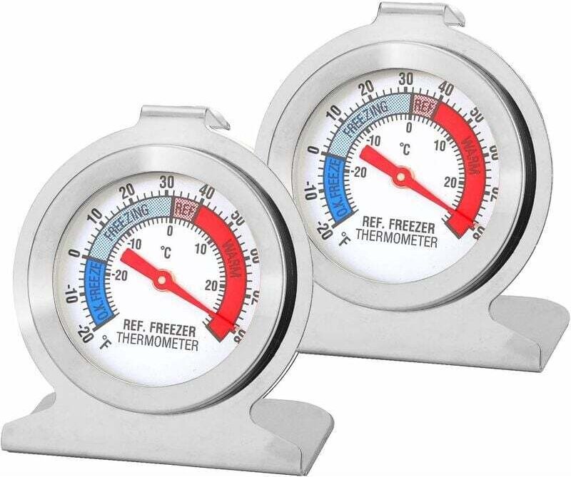 Kühlschrankthermometer, digitales Thermometer zum Testen des Kühlschranks, Kühlschrankthermometer, Gefrierschrankthermom...