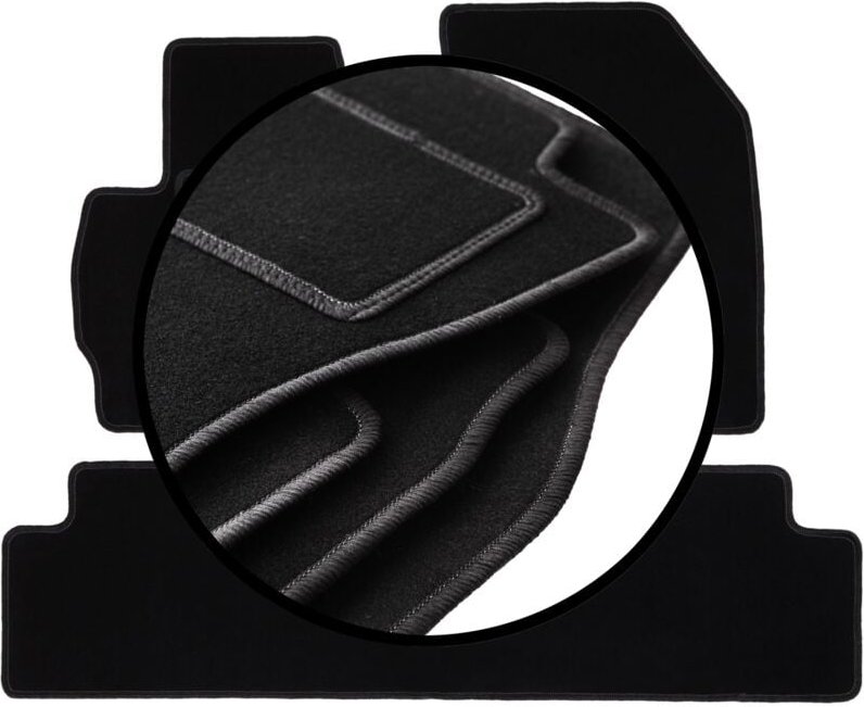 Komplettset Veloursmatten für: Mazda 5 I Minivan (2005-2010)